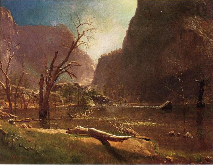 Albert Bierstadt Hetch Hetchy Valley oil painting picture
